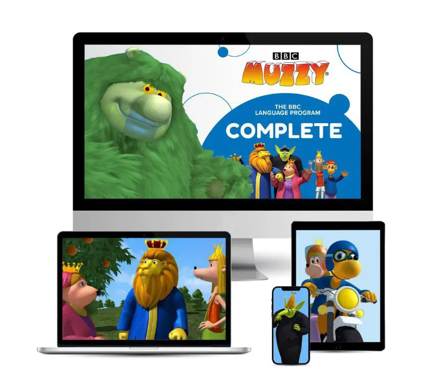 Cours d'anglais en ligne pour enfants methode muzzy