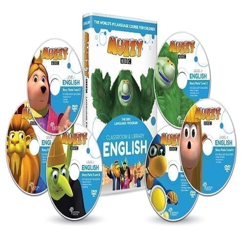dvd cd livres anglais pour enfants - Méthodes ludiques 10 langues